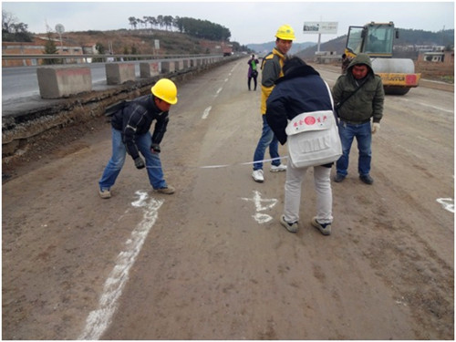 麻昭高速公路项目D4-2工区已完工路基顺利通过转序验收