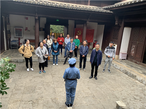 第十三直管部党支部到寻甸柯渡红军长征纪念馆重走长征路