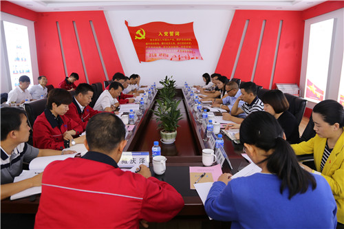 后永宁到公司调研时强调—让企业发展方向不迷茫  干部职工工作有动力