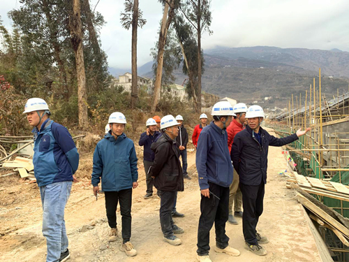 【调研检查】陈定华、王现合调研巧家大寨、北门项目