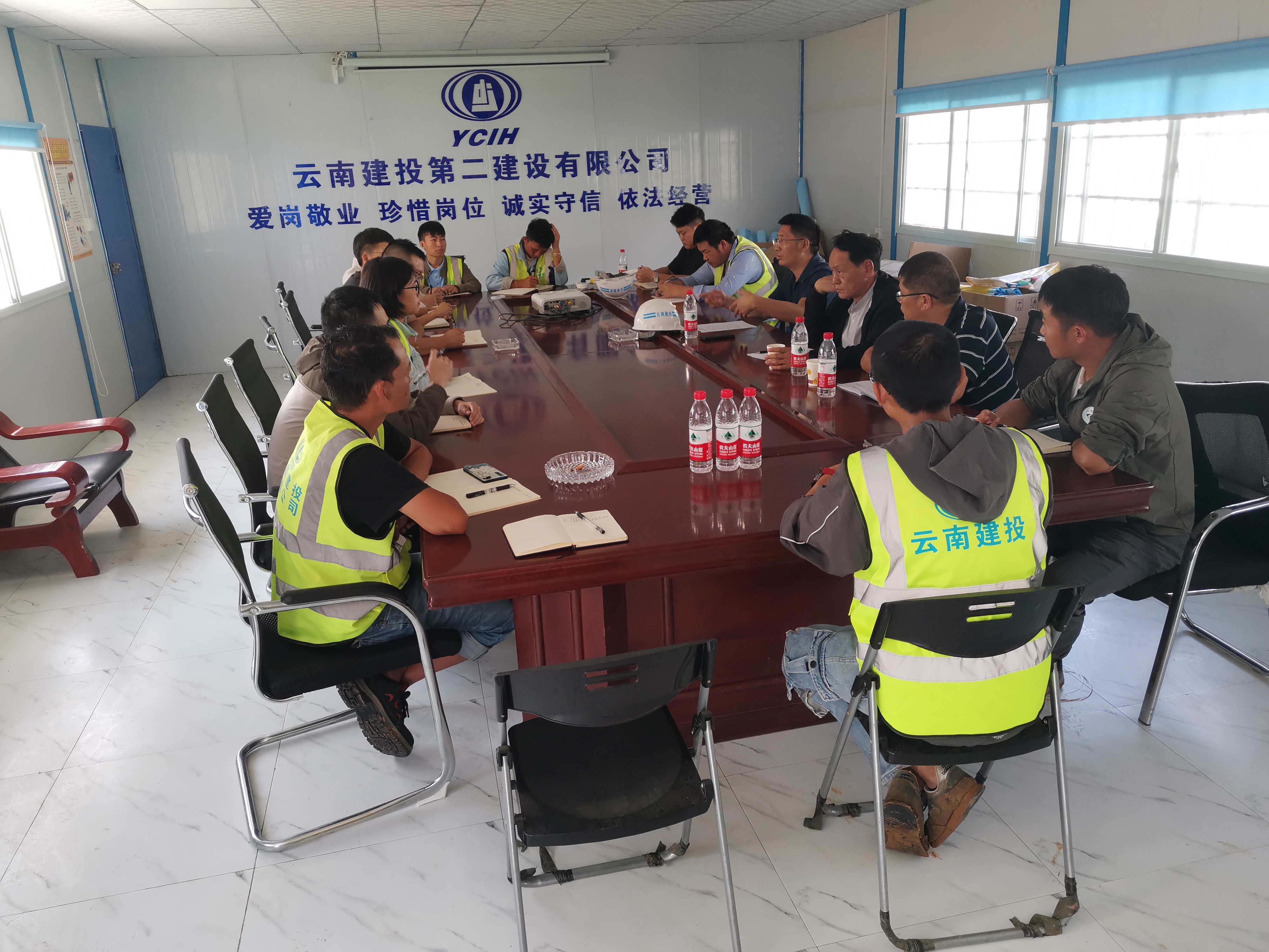 【我为群众办实事】公司领导调研检查阳宗海施家嘴移民搬迁建设项目