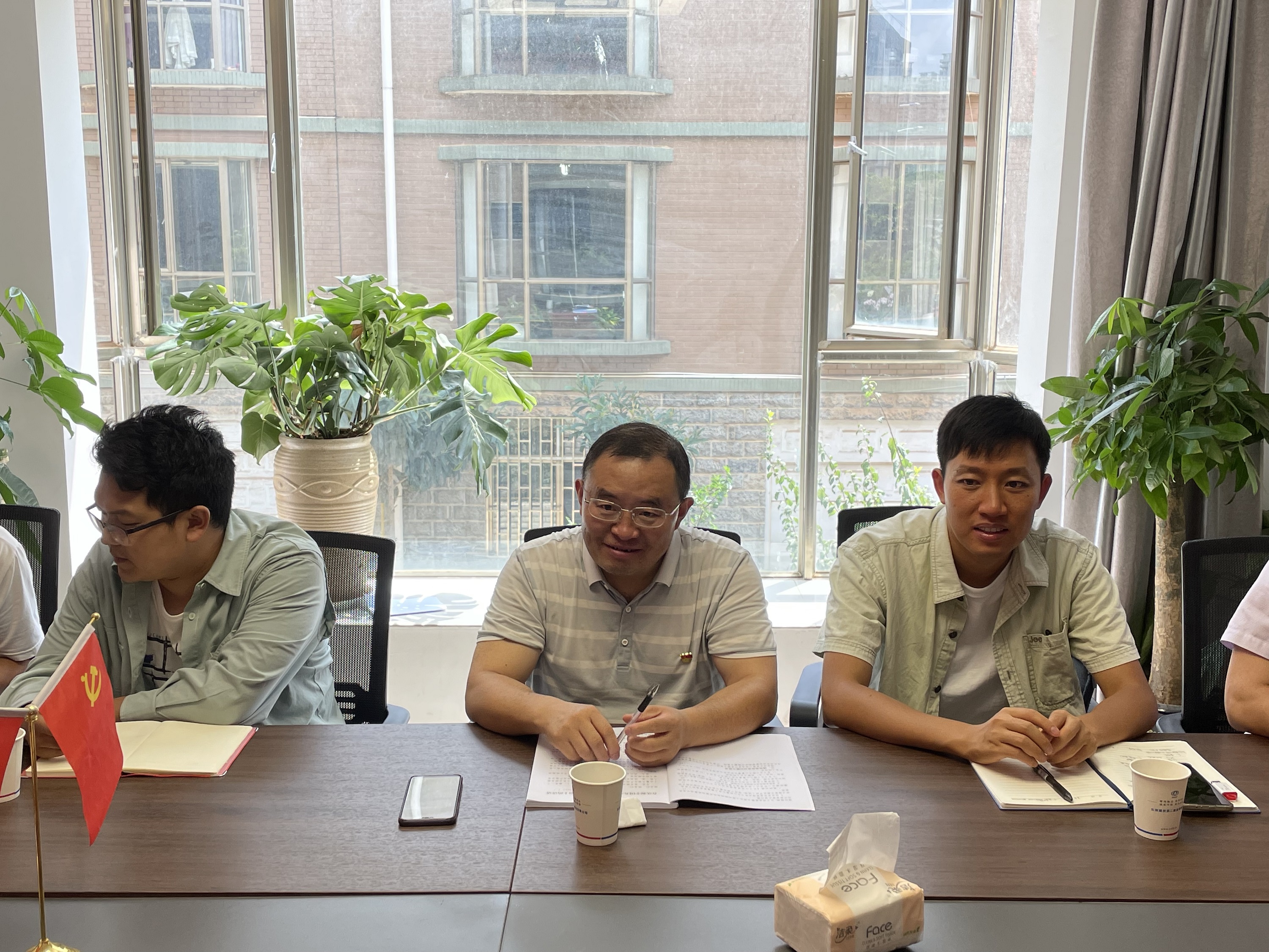 【学史悟思】公司领导为分管单位党支部讲党课