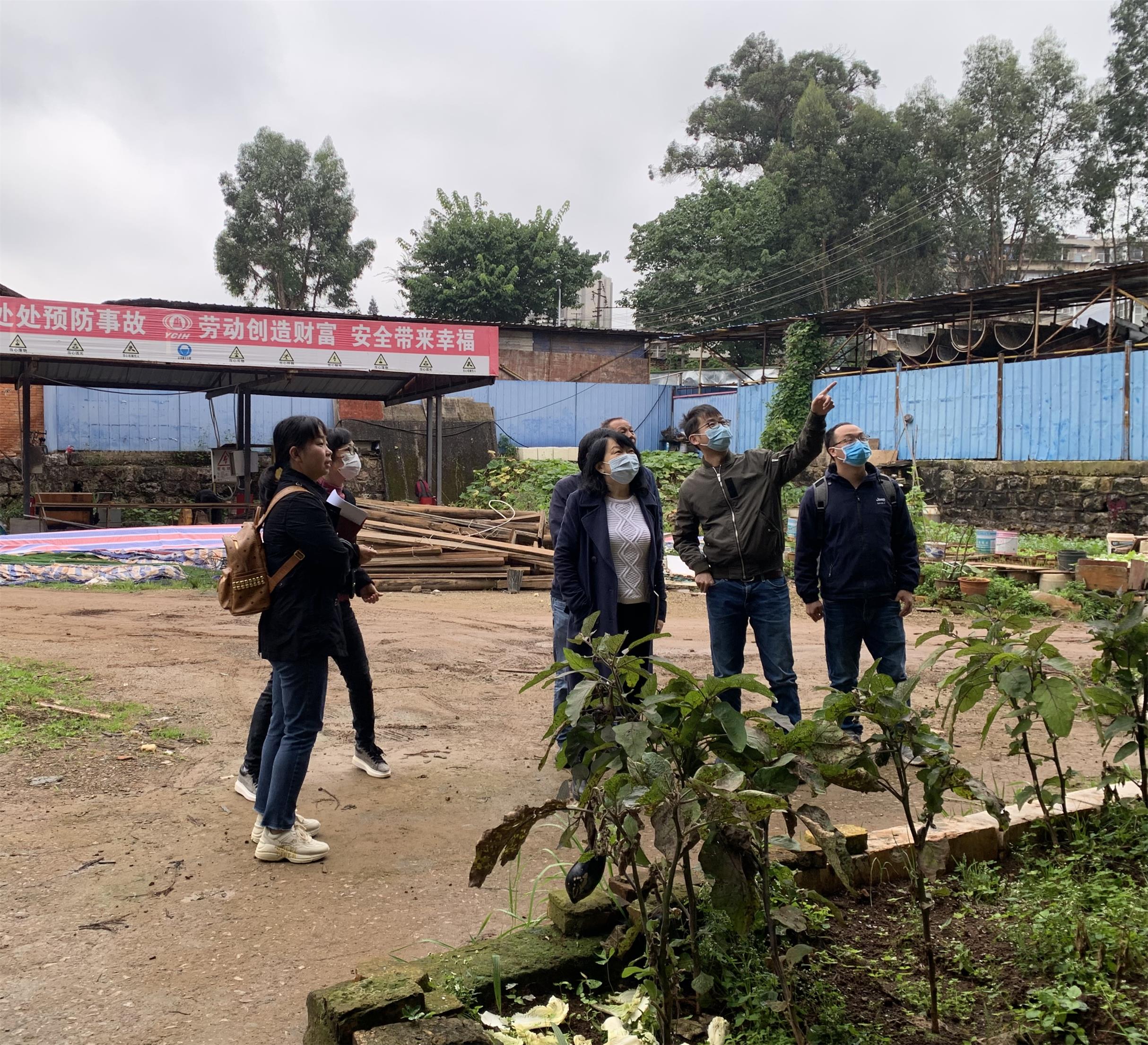 【调研检查】集团总工办（技术中心）联合企业管理部对公司自建房安全隐患整改工作进行复查