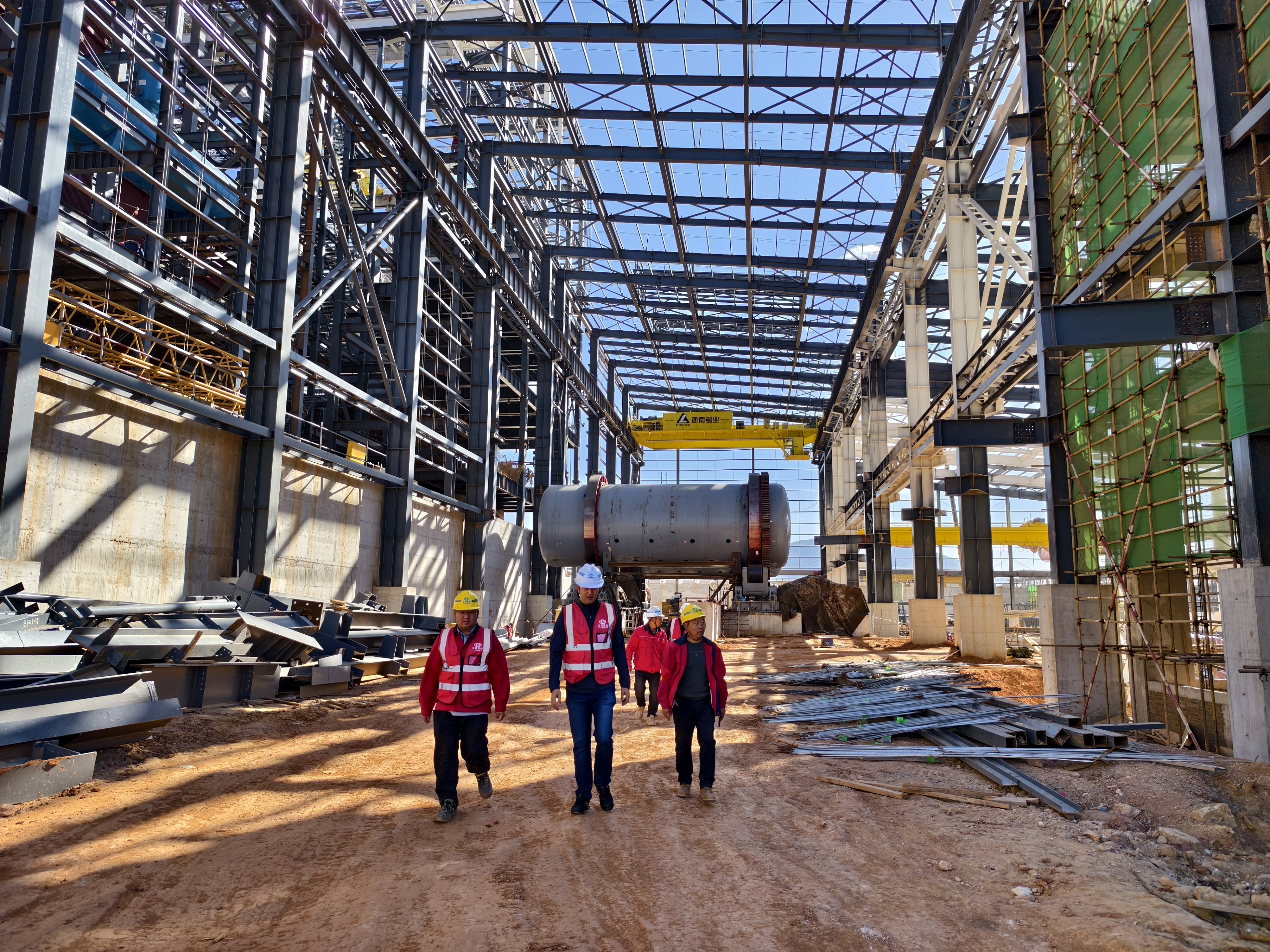 【复工复产】臧庆泽到云铜搬迁项目调研指导复工复产工作