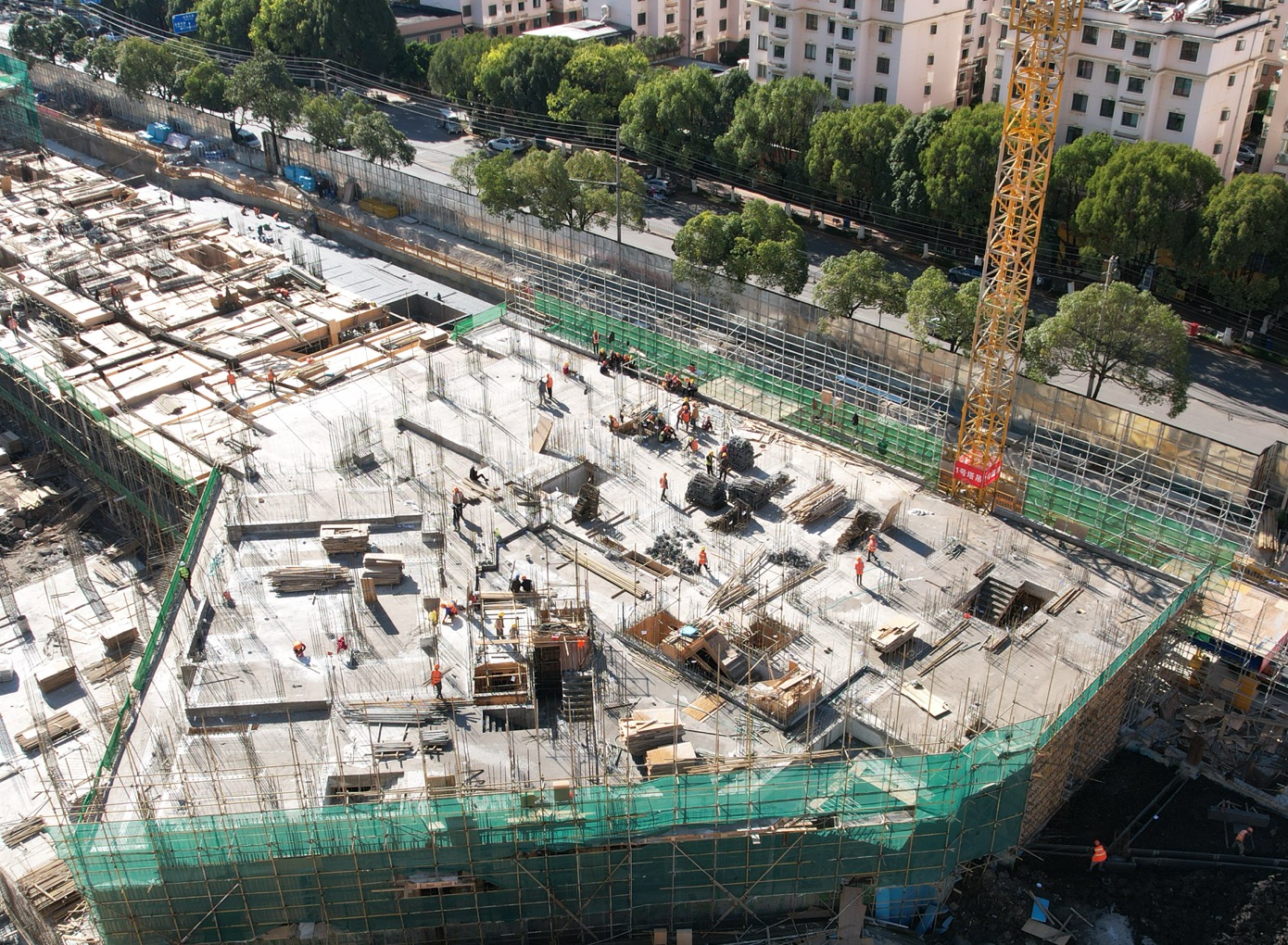 【百日攻坚】金樾玖璋小区项目7、8号楼完成主体结构±0.000节点