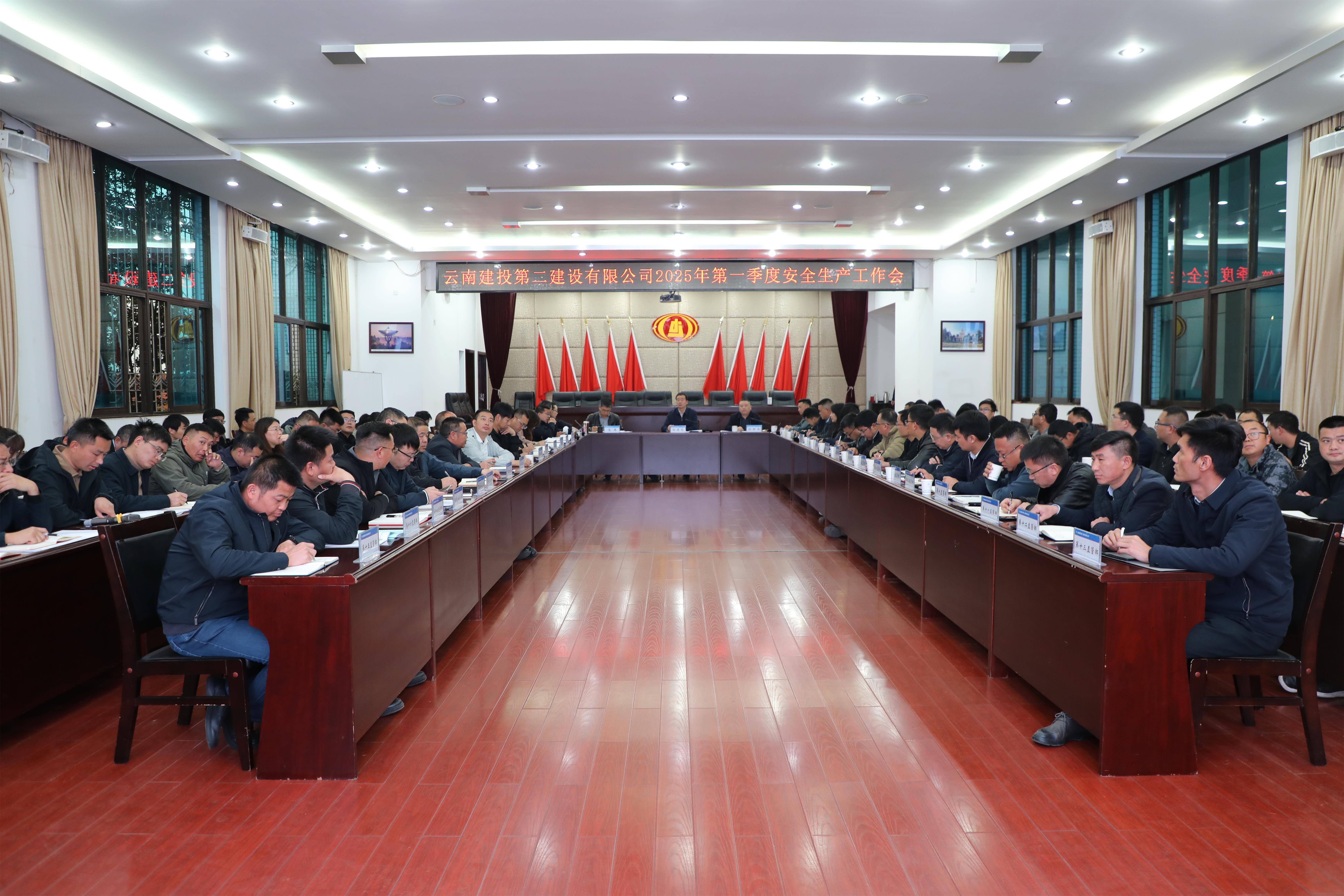 【公司要闻】公司召开2025年第一季度安全生产工作会